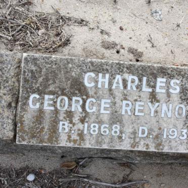 REYNOLDS Charles George 1868-1938