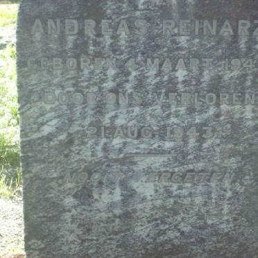 REINARZ Andreas 1942-1943