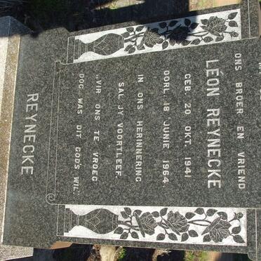 REYNECKE Leon 1941-1964