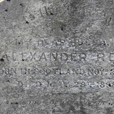 REID Alexander 1858-1898