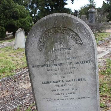 REENEN, van