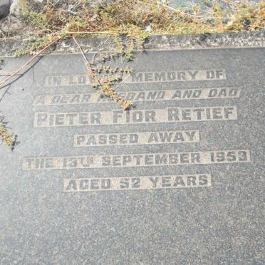 RETIEF Pieter Fior -1953