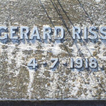RISSIK Gerard -1918