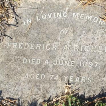 RICHERT Frederick A.  -1897