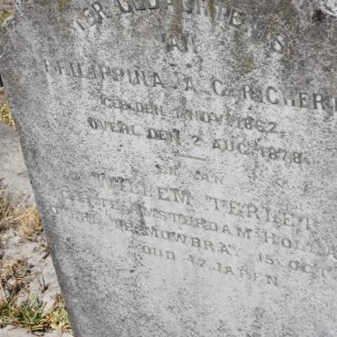 RICHERT Phillippina A.C. 1862-1878 :: TERLET Willem -1899