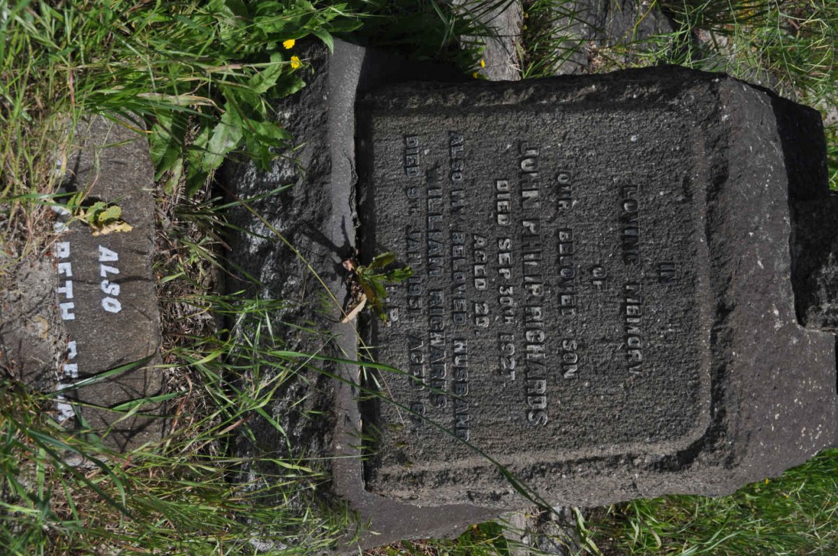 RICHARDS William -1931 :: RICHARDS John Philip -1927 :: ? Elizabeth ?