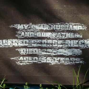 RIECKER Alfred George -1937 