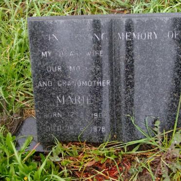 RICHARDS Marie 1908-1978