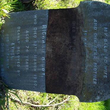 RIGBY Richard -1950 &amp; Jean -1925