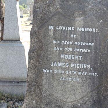 RICHES Robert James -1915