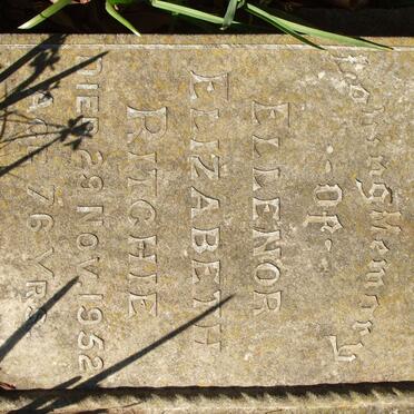 RITCHIE Eleanor Elizabeth -1952