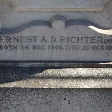 RICHTER Ernest A.D. 1900-1935