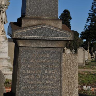 RIACH Simpson 1834-1907 :: SIVEWRIGHT Ada Olive nee RIACH -1915