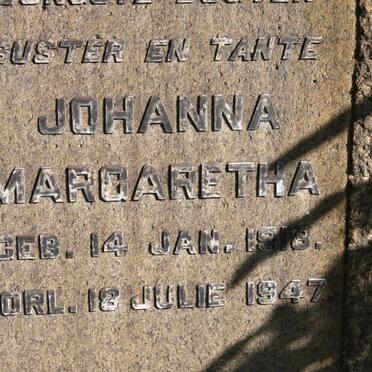 RIJSWIJK Johanna Margaretha, van 1918-1947
