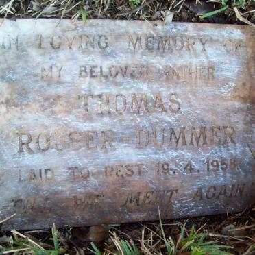 ROSSER-DUMMER Thomas -1958