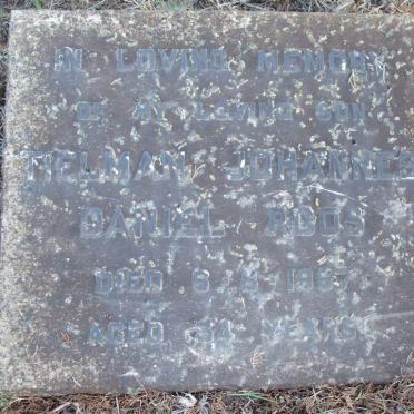 ROOS Tielman Johannes Daniel -1967