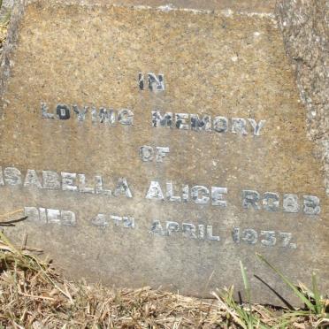 ROBB Isabella Alice -1937