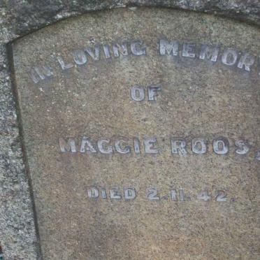 ROOS Maggie  -1942