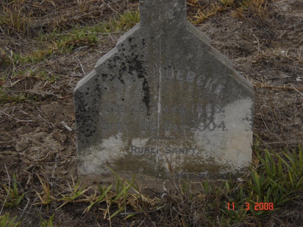 ROEBCKE Carl 1860-1904