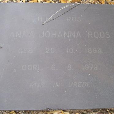 ROOS Anna Johanna 1884-1972
