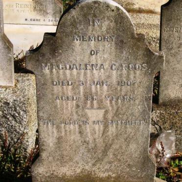 ROOS Magdalena C. -1907