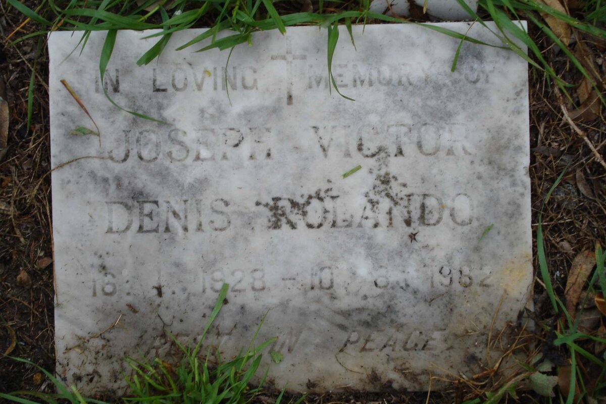 ROLANDO Joseph Victor Denis 1928-1982