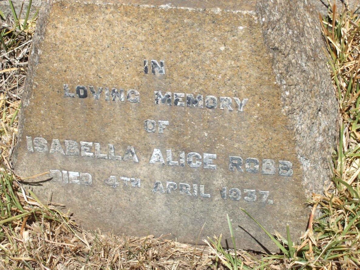 ROBB Isabella Alice -1937