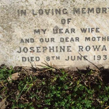 ROWAN Josephine -1935