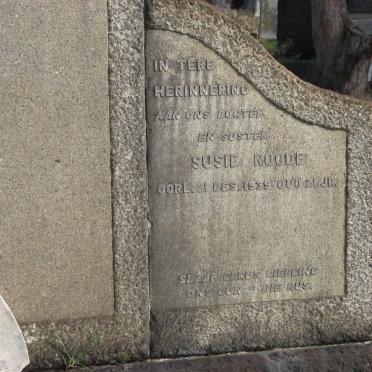 ROODE Bernardus 1901-1927 :: ROODE Lettie -1940 :: ROODE Susie -1939