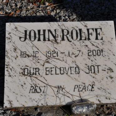 ROLFE John 1921-2001 