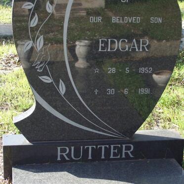 RUTTER Edgar 1952-1991