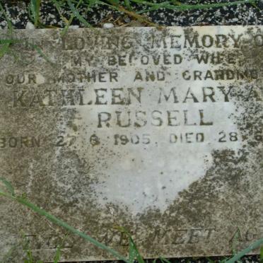 RUSSELL Kathleen Mary Ann 1905-1978