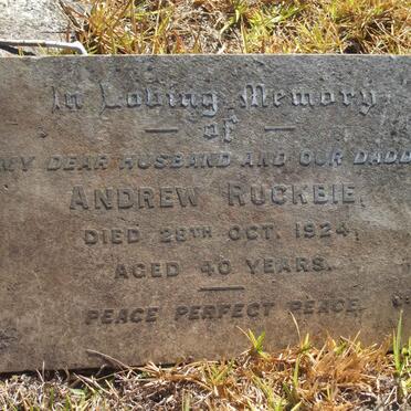 RUCKBIE Andrew -1924