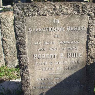 RULE Robert R. -1939