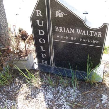 RUDOLPH Charlotte J. 1924-1967  :: RUDOLPH Brian Walter  1948-1999