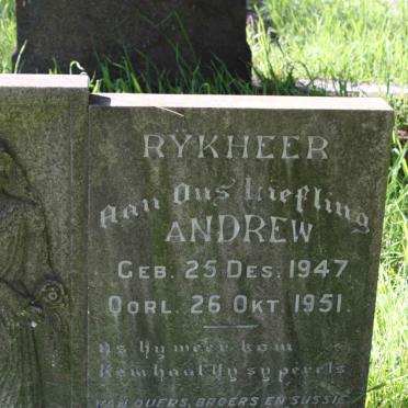RYKHEER Andrew 1947-1951