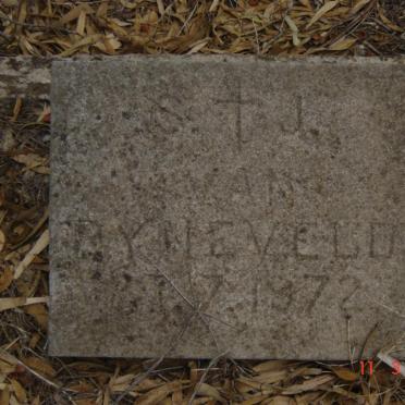 RYNEVELD  S.J., van -1972