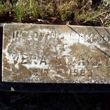 STARKEY Vera 1917-1983