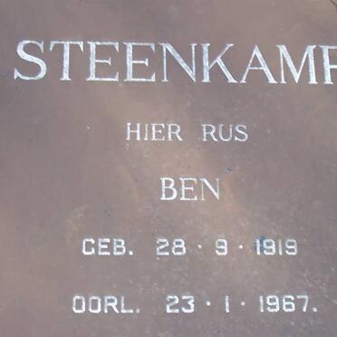 STEENKAMP Ben 1919-1967