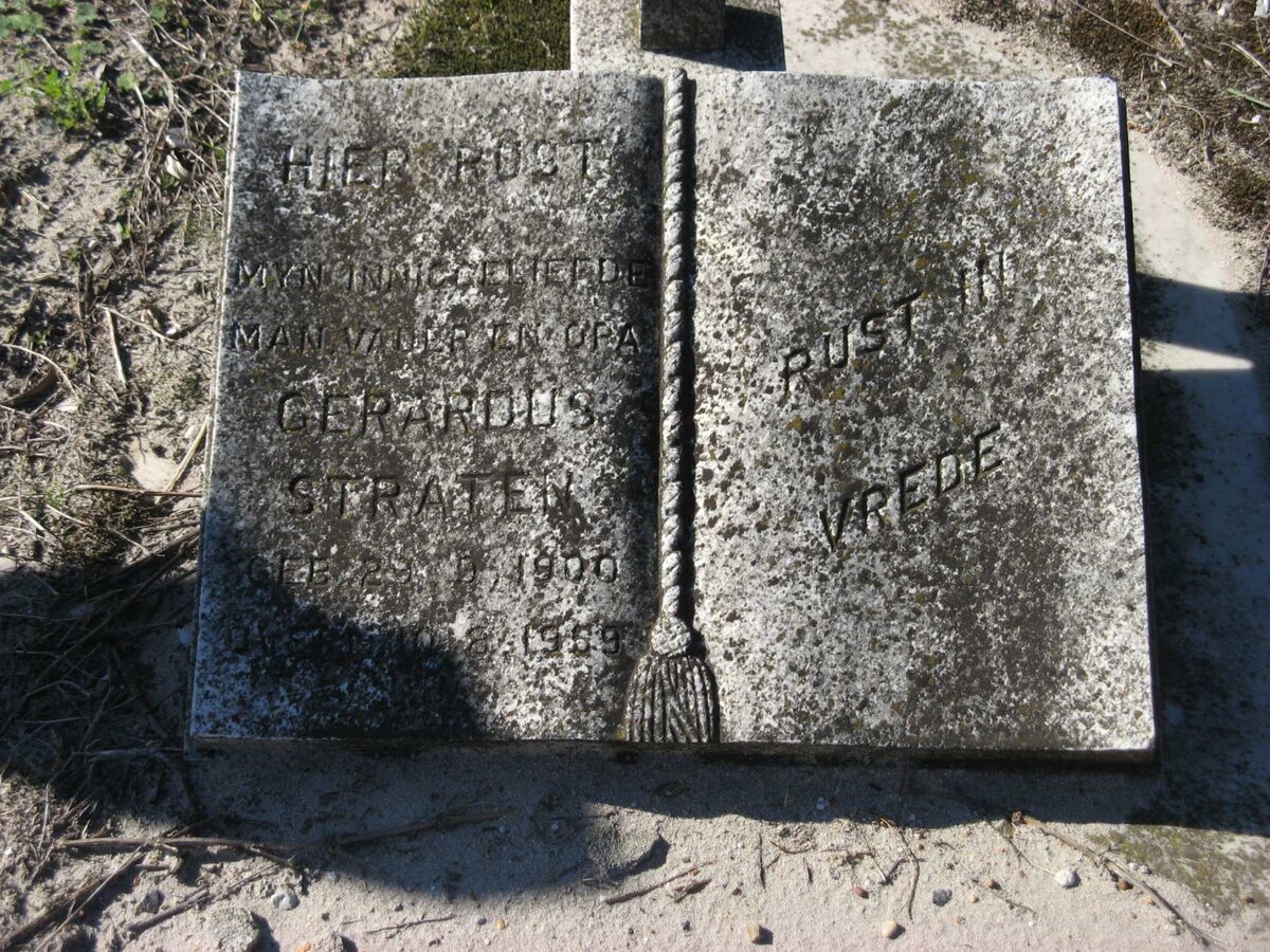 STRATEN Gerardus 1900-1959