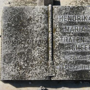STRATEN Hendrika Maria, SCHEERS 1903-1976