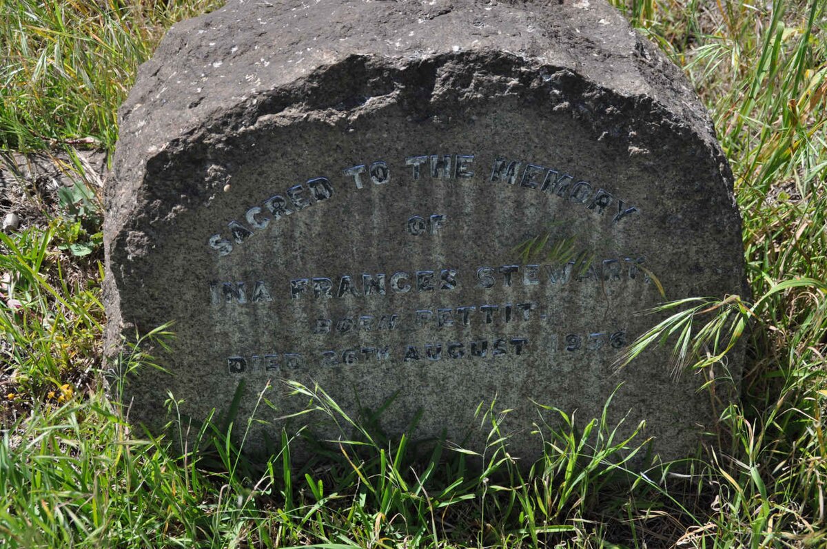 STEWART Ina Frances nee PETIT -1936