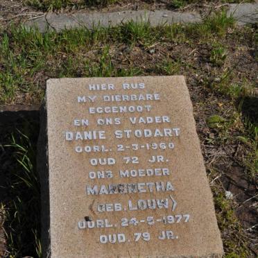 STODART Danie -1960 &amp; Margretha LOUW -1977