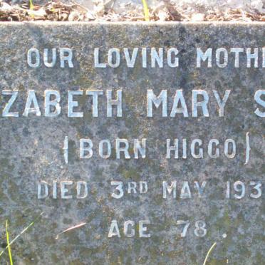 STIGER Elizabeth Mary nee HIGGO -1937
