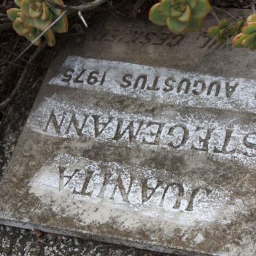 STEGEMANN Juanita -1975