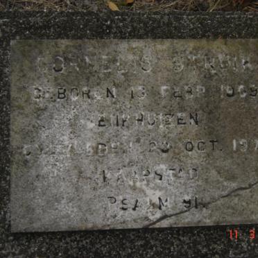 STRUIK Cornelis 1909-1970