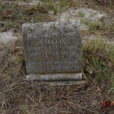 STEELE Malcolm John 1946-1952