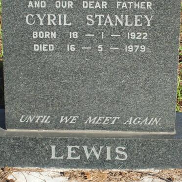 STANLEY Cyril 1922-1979