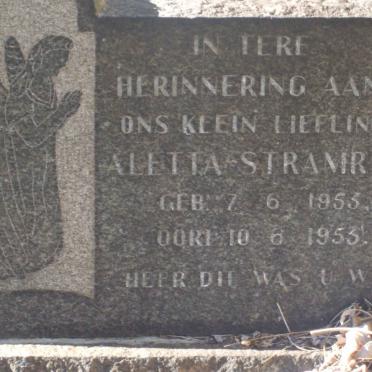 STAMROOD Aletta 1953-1953