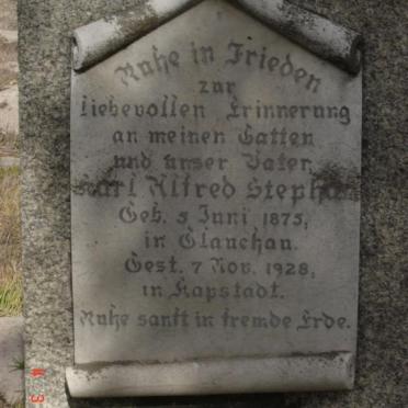 STEPHAN Carl  Alfred 1875-1928